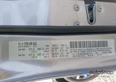 2018 Jeep Cherokee Latitude 4X4 из США, поврежденный, VIN 1C4PJMCB3JD501409